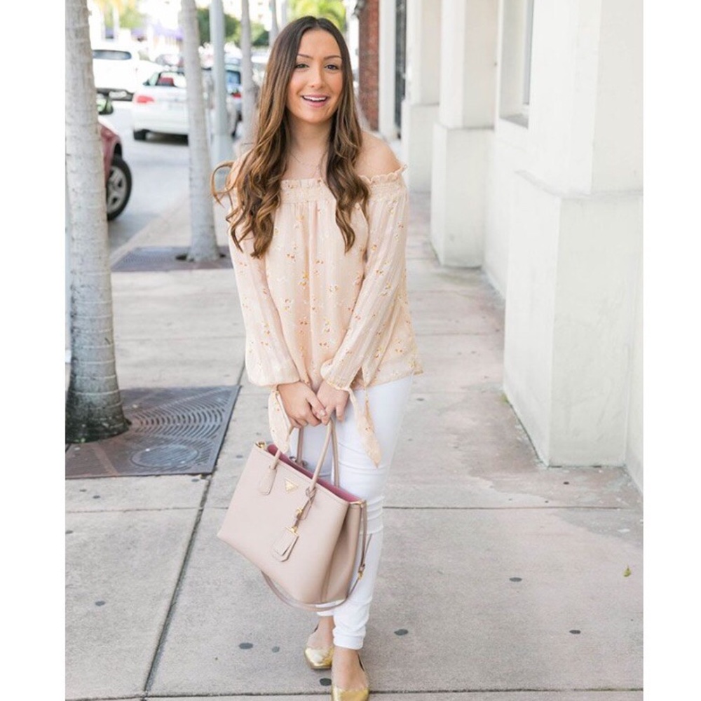 Wayf Off the Shoulder Top